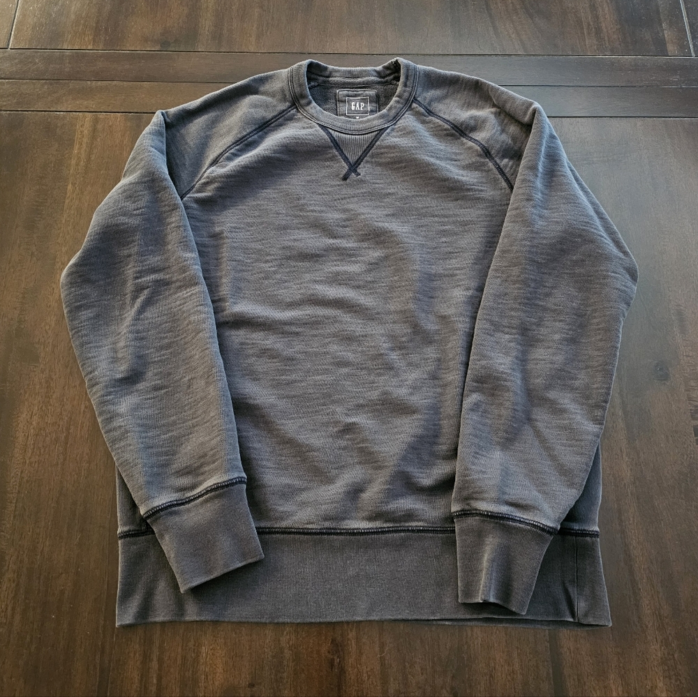 GAP navy blue Lived In Sweatshirt Size Medium
